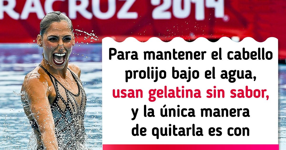 13 Hechos sobre la natación artística que prueban que no se trata solo de dar giros y saltos en el agua 13 Hechos sobre la natación artística que prueban que no se trata solo de dar giros y saltos en el agua