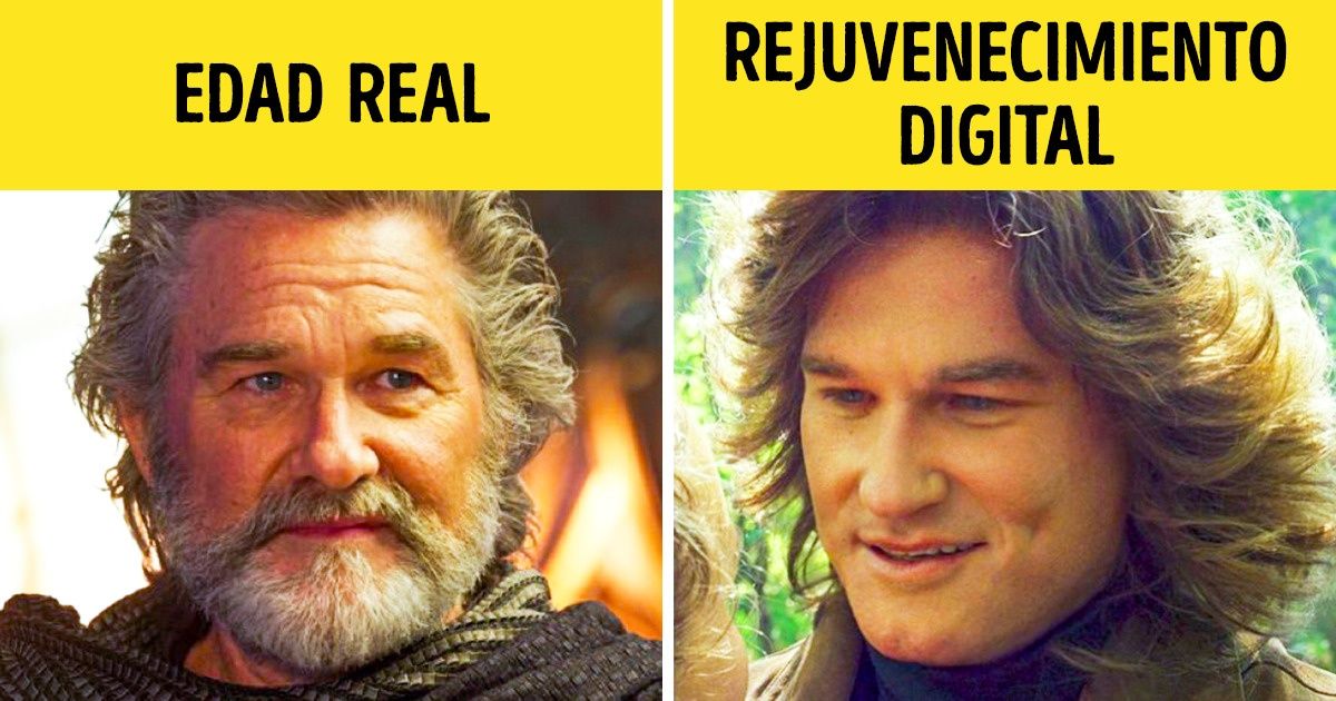 Cómo rejuvenecen y envejecen a los actores en las películas