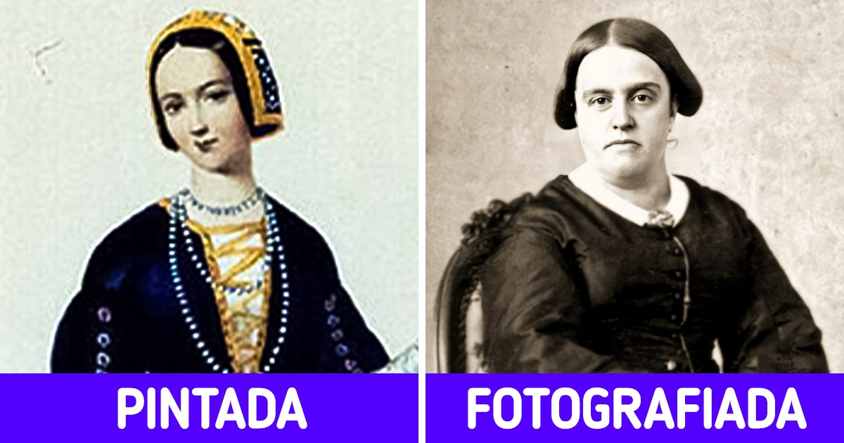 15 Pares de fotos y retratos de figuras icónicas que demuestran que ya había filtros en el siglo XIX 15 Pares de fotos y retratos de figuras icónicas que demuestran que ya había filtros en el siglo XIX