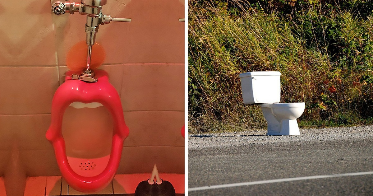 21 Baños cuyo diseño nos hace decir “¡Tiene que ser una broma!”