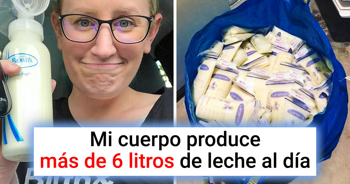 Mujer dona más de 2,600 litros de su leche materna a bebés necesitados por una rara condición médica