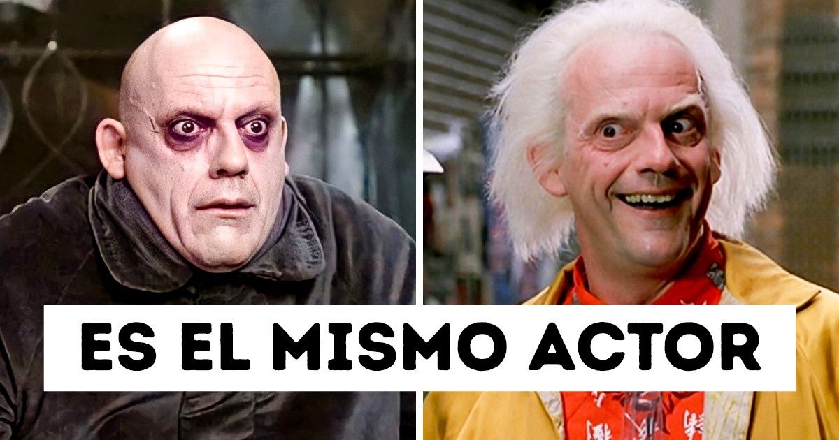 12 Actores que, por tener personajes tan icónicos, son difíciles de reconocer en otras historias 12 Actores que, por tener personajes tan icónicos, son difíciles de reconocer en otras historias