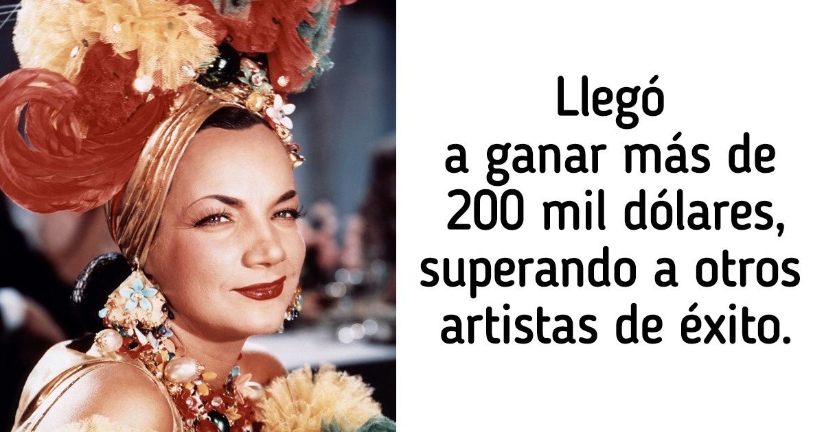 La historia de Carmen Miranda, la primera actriz latina en conseguir una estrella en el Paseo de la Fama de Hollywood La historia de Carmen Miranda, la primera actriz latina en conseguir una estrella en el Paseo de la Fama de Hollywood