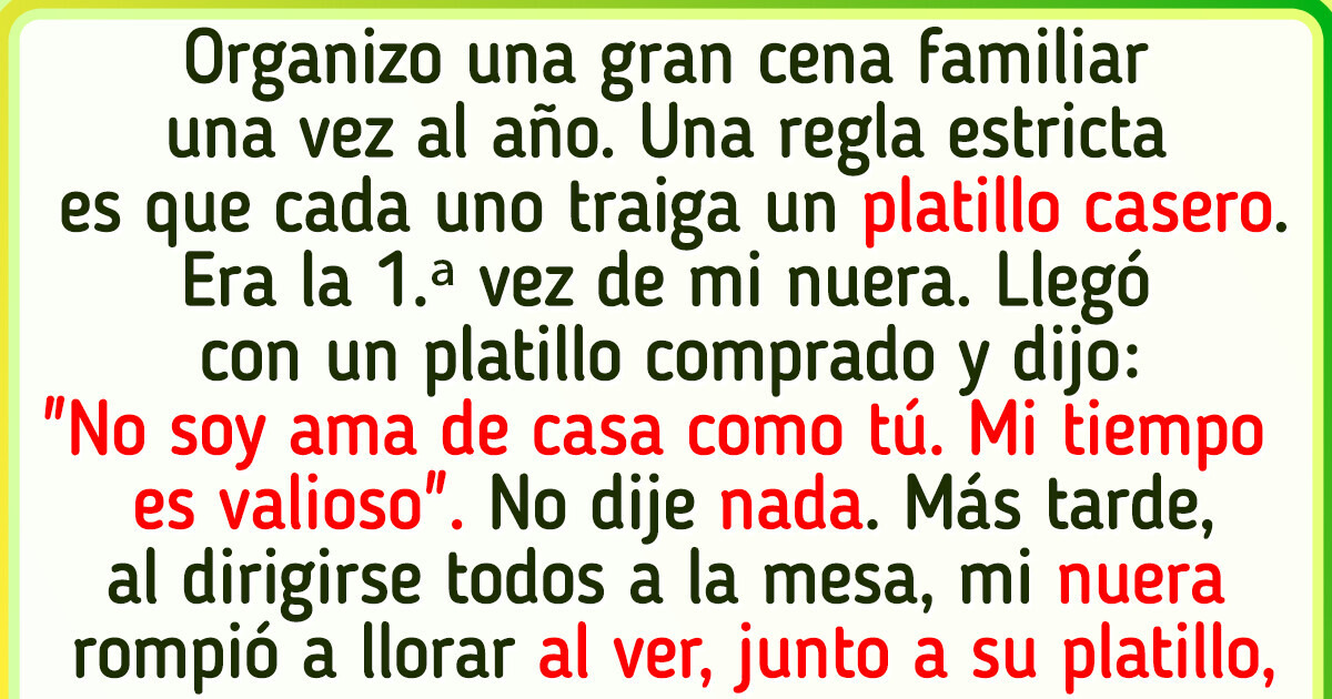 Mi nuera desobedeció las normas de mi casa y yo hice que se arrepintiera Mi nuera desobedeció las normas de mi casa y yo hice que se arrepintiera