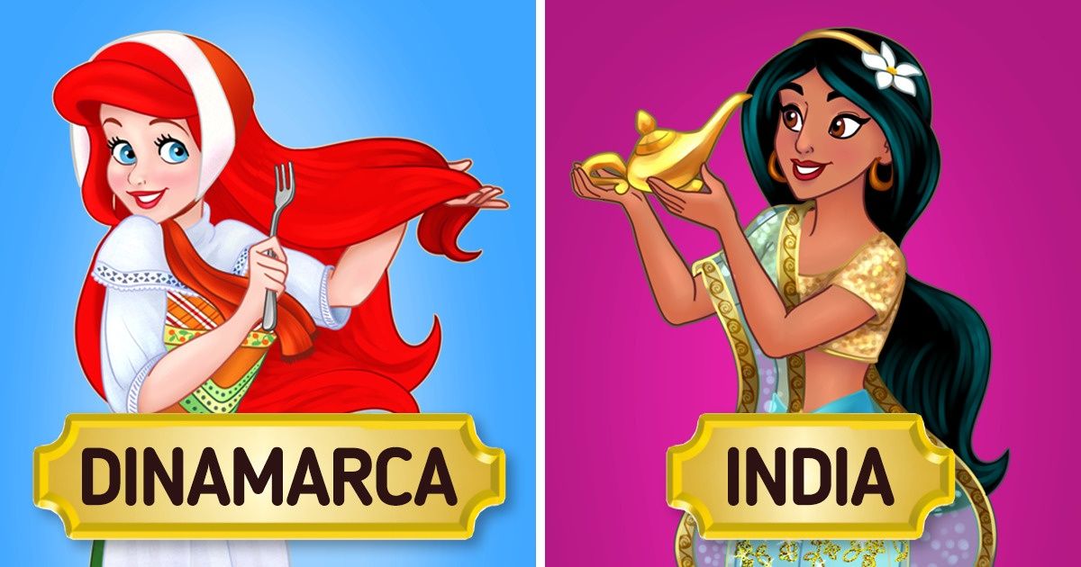 Así de hermosas se verían 15 princesas de Disney si vistieran los trajes tradicionales de sus lugares Así de hermosas se verían 15 princesas de Disney si vistieran los trajes tradicionales de sus lugares