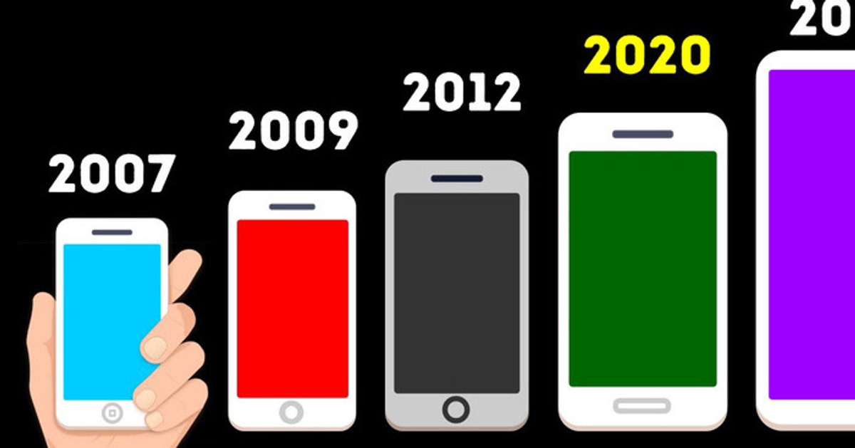 Por qué los teléfonos inteligentes son cada vez más grandes si podemos hacerlos más pequeños