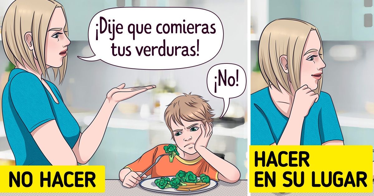 8 Trucos para que los padres hagan que sus hijos coman alimentos saludables