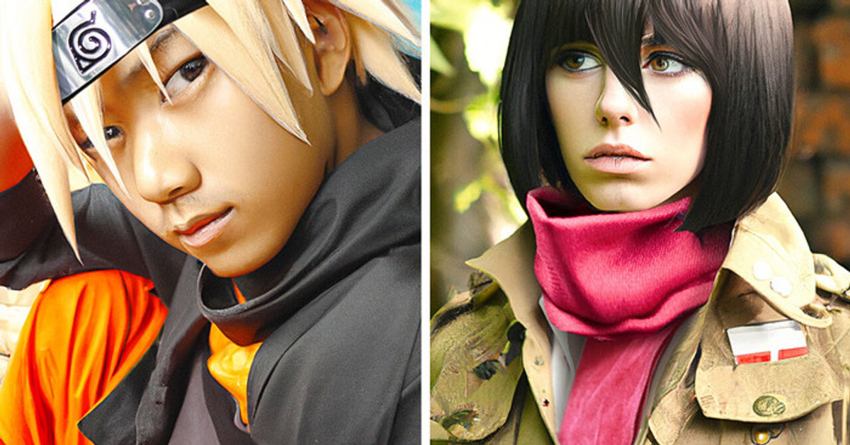 Qué pasaría si los personajes de animé fueran personas reales