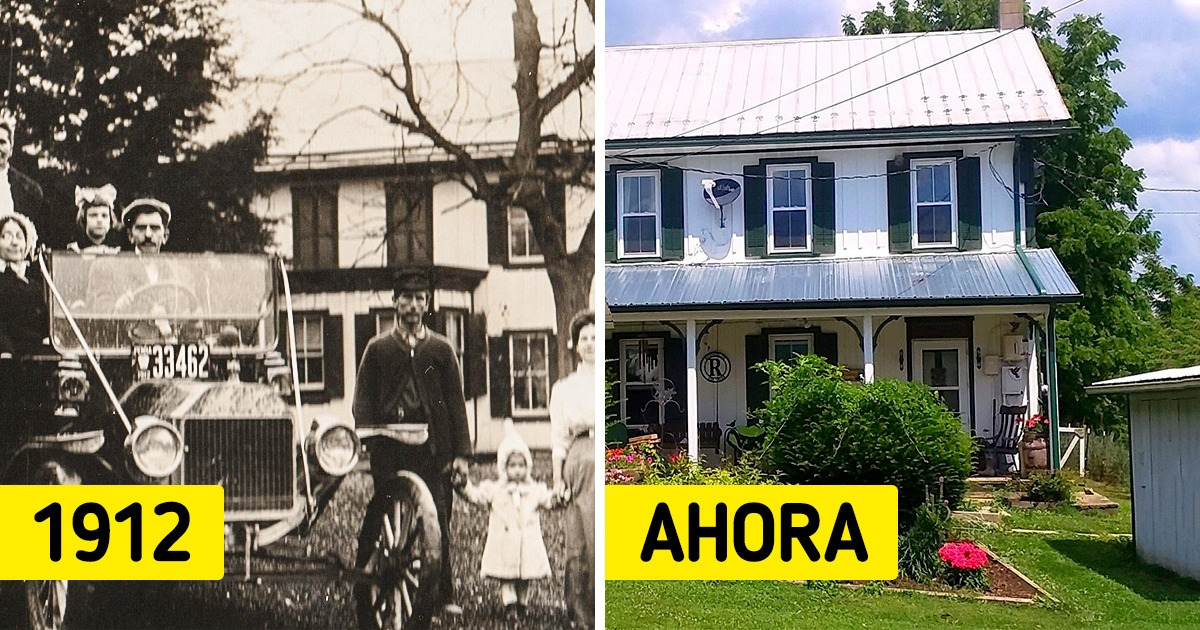 18 Fotos que nos permiten hacer un viaje del pasado al presente en pocos segundos