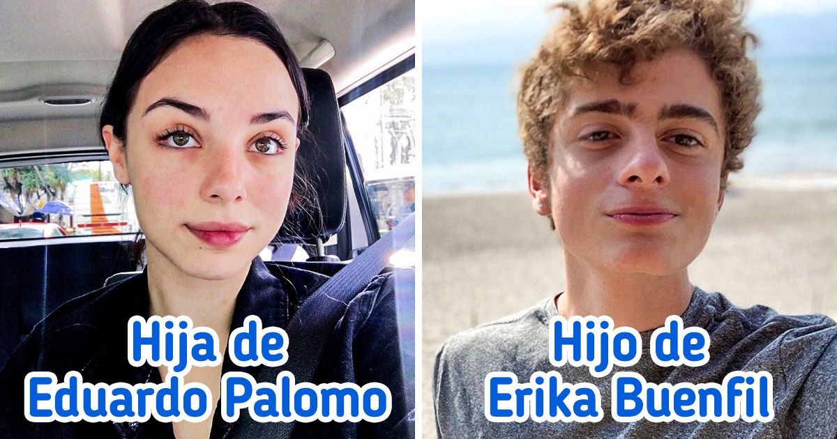 13 Hijos de famosos mexicanos que están siguiendo los pasos de sus padres