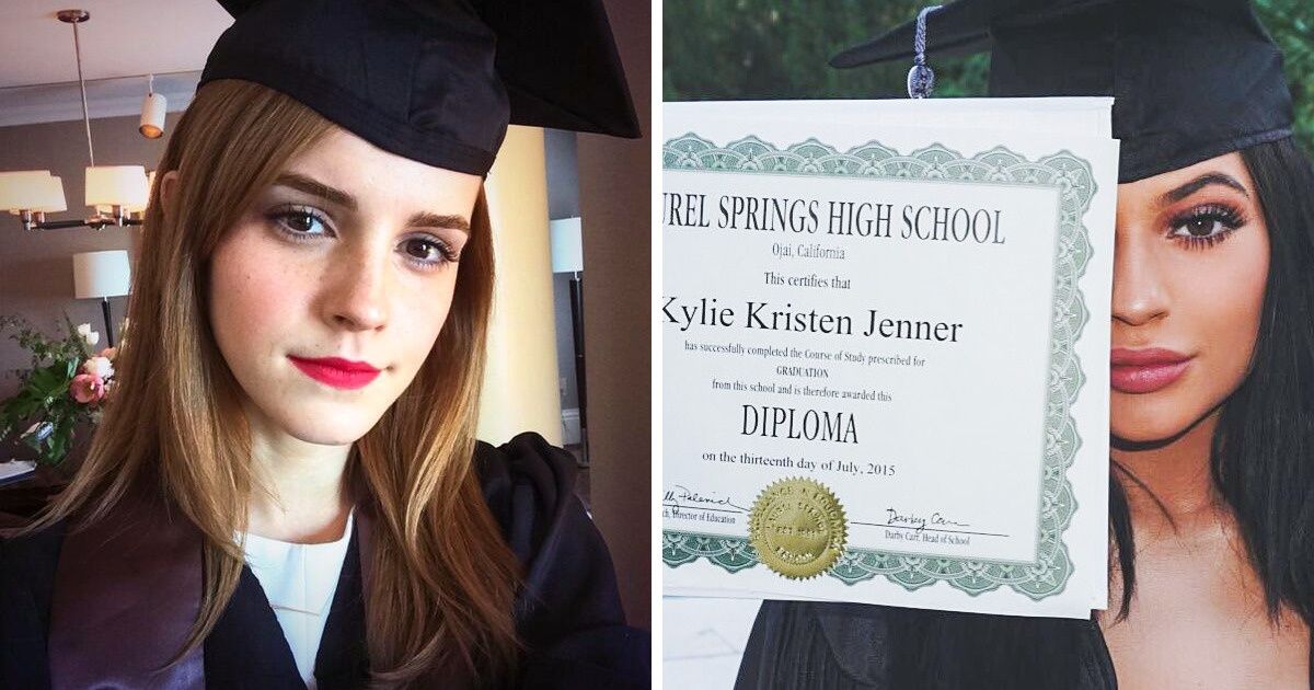 15 Famosos que pudieron recibirse de la secundaria o la universidad y cuáles son sus especialidades 15 Famosos que pudieron recibirse de la secundaria o la universidad y cuáles son sus especialidades