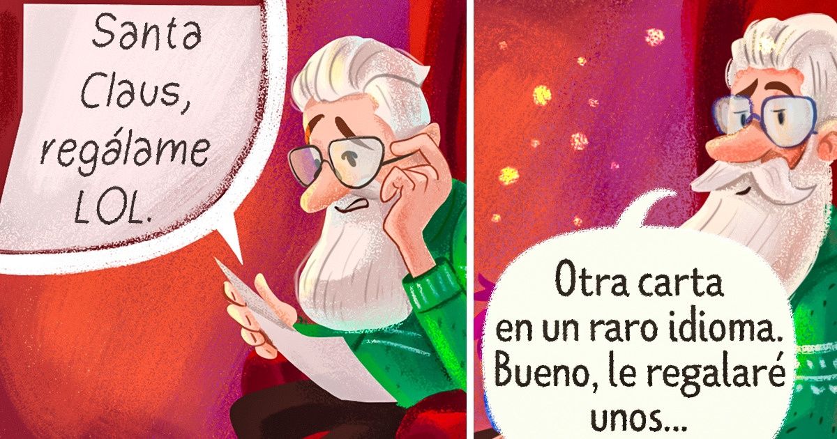 12 Cómics sobre la verdadera vida de Santa Claus 12 Cómics sobre la verdadera vida de Santa Claus