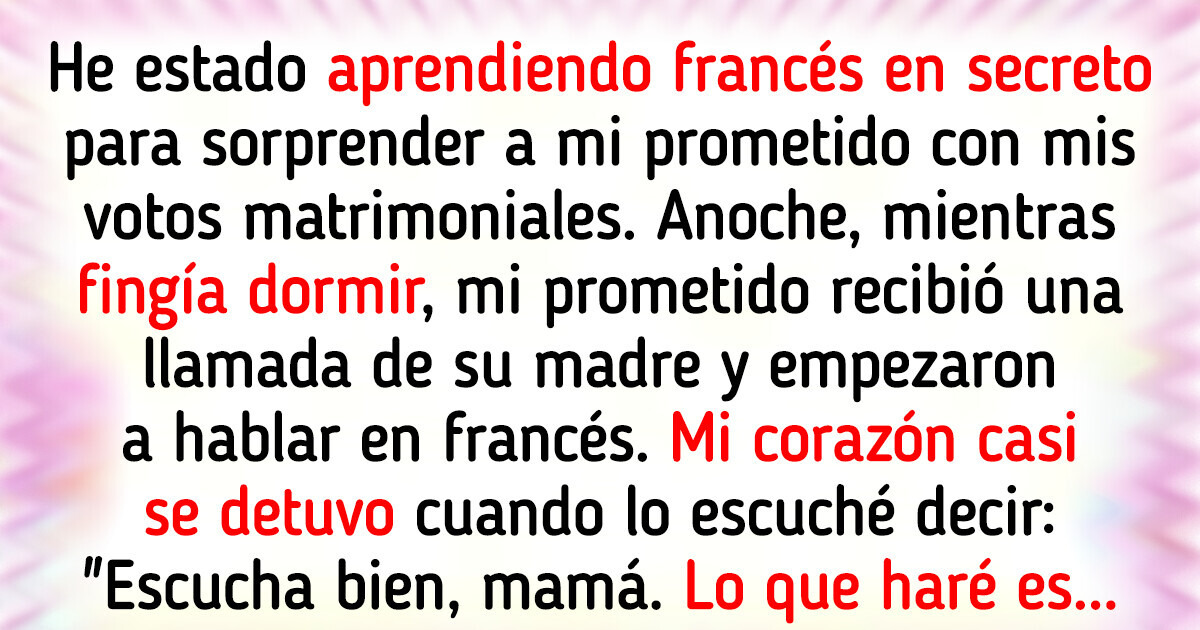 Descubrí por accidente el plan malicioso de mi prometido y su madre contra mí Descubrí por accidente el plan malicioso de mi prometido y su madre contra mí