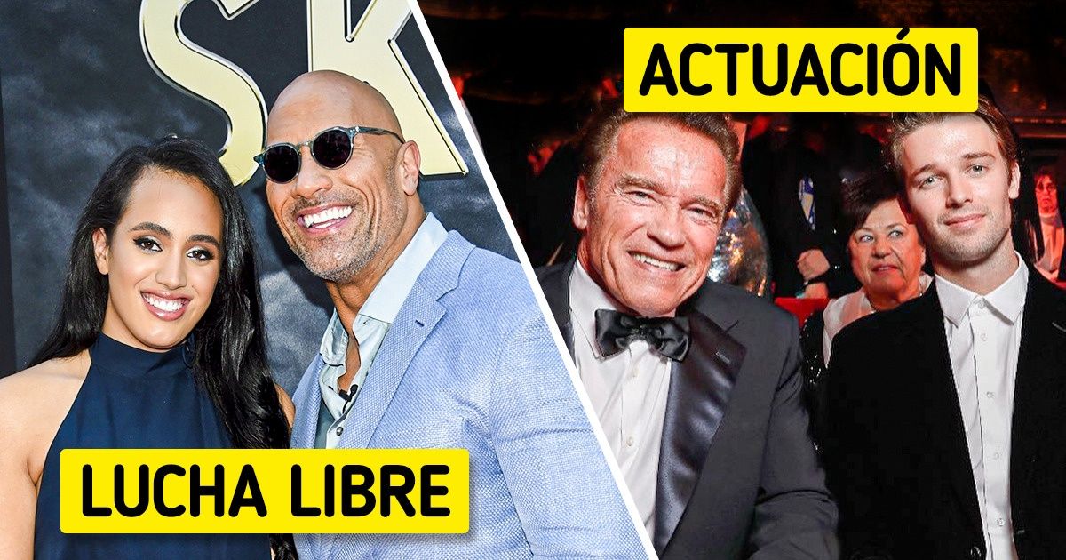 12 Hijos de famosos que llevan en el ADN el talento y habilidades de sus padres