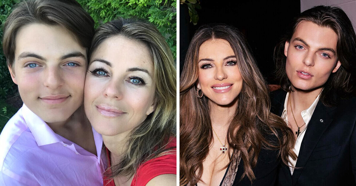 Elizabeth Hurley revela por qué grabar con su hijo fue liberador