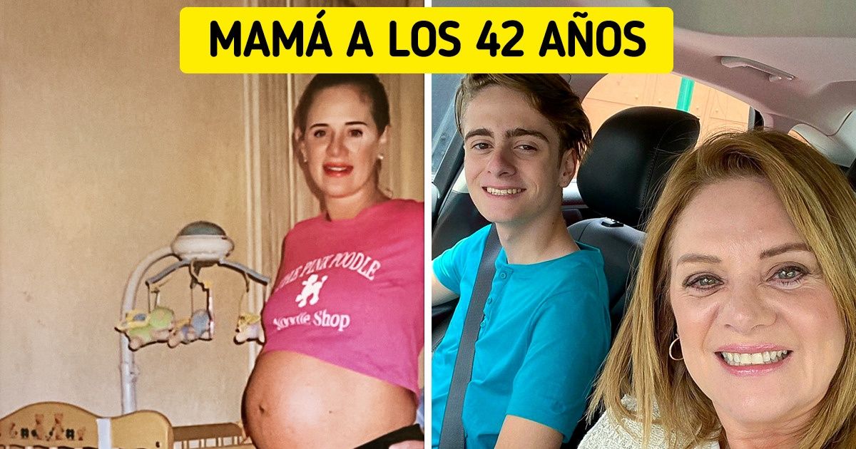 12 Celebridades que mostraron su maternidad después de cumplir 40 años 12 Celebridades que mostraron su maternidad después de cumplir 40 años