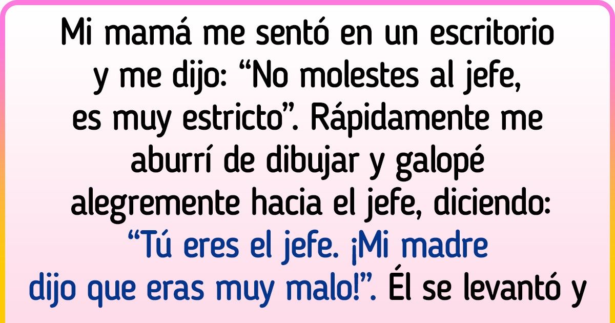 18 Historias contadas por las personas que en su infancia visitaron el trabajo de sus padres y nunca lo olvidaron