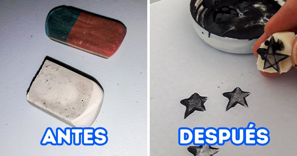 11 Usos alternativos de las gomas de borrar y por qué no deberías tirarlas a la basura 11 Usos alternativos de las gomas de borrar y por qué no deberías tirarlas a la basura