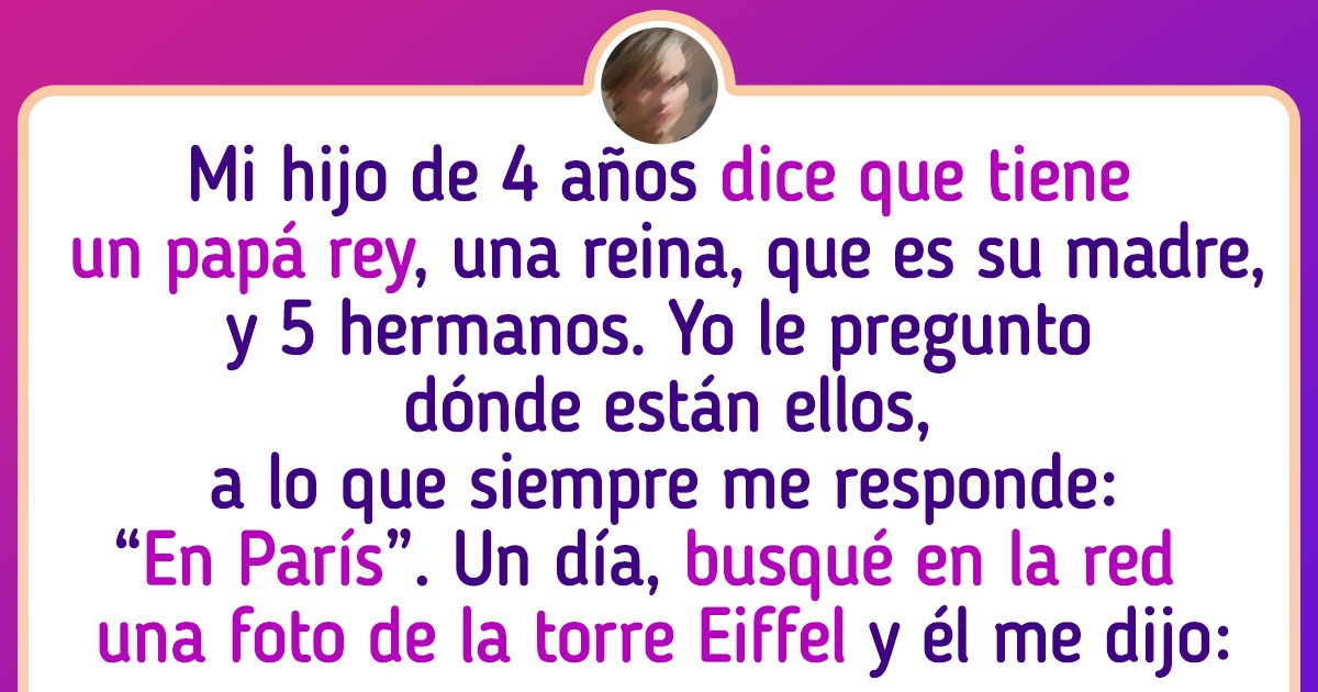 20 Niños que dejaron a sus padres de una sola pieza con una historia que parece traída del más allá 20 Niños que dejaron a sus padres de una sola pieza con una historia que parece traída del más allá