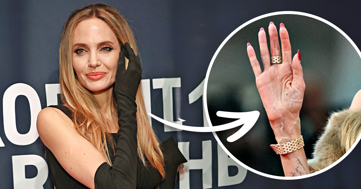 La última alfombra roja de Angelina Jolie despierta preocupación y todos los ojos están puestos en sus brazos La última alfombra roja de Angelina Jolie despierta preocupación y todos los ojos están puestos en sus brazos
