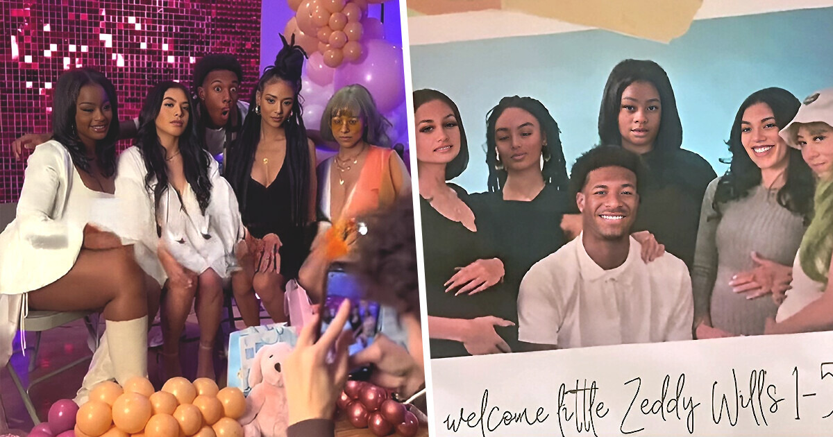 5 Embarazos, un solo papá y un baby shower digno de tener su propia película