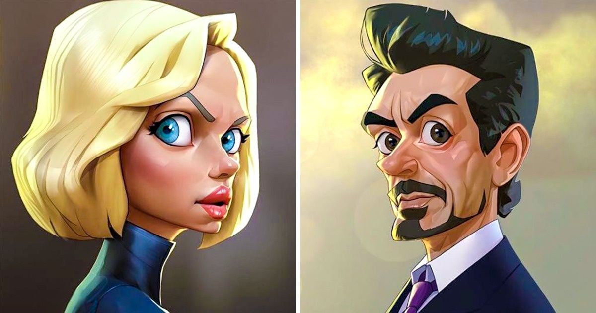 Cómo se verían algunos superhéroes si protagonizaran caricaturas en lugar de las películas que tanto nos gustan