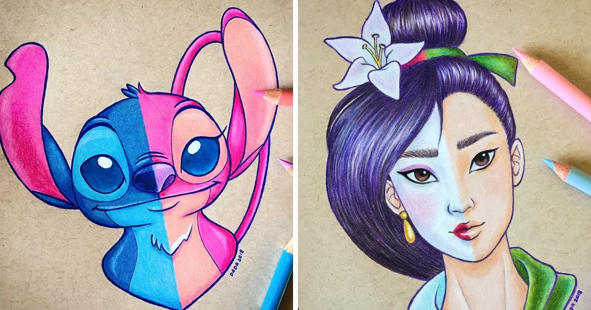Artista fusionó rostros de algunos personajes de Disney y el resultado nos fascinó Artista fusionó rostros de algunos personajes de Disney y el resultado nos fascinó