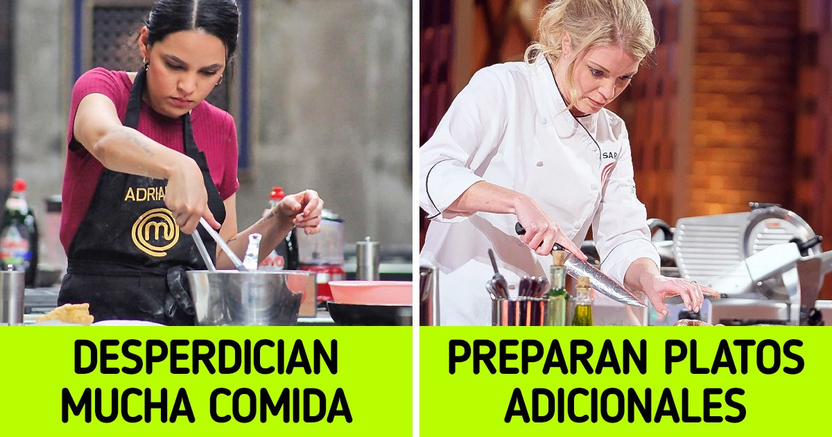 10 Datos entre bastidores de los concursos de cocina que podrían cambiar tu perspectiva de estos programas