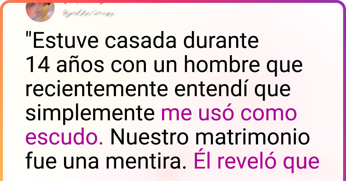 Tras 14 años de matrimonio, mi esposo arruinó mi vida al revelar su verdadera identidad