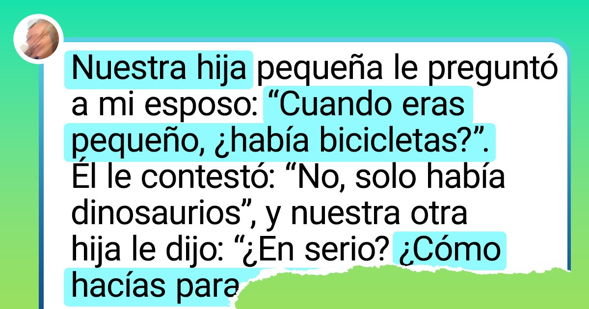 22 Personas que se sentían jóvenes hasta que un niño las hizo sentir “chavorrucas” 22 Personas que se sentían jóvenes hasta que un niño las hizo sentir “chavorrucas”