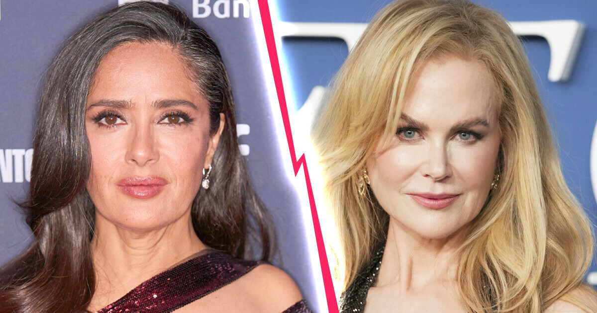 “No me toques”, la frase de Nicole Kidman a Salma Hayek que incendia Internet “No me toques”, la frase de Nicole Kidman a Salma Hayek que incendia Internet