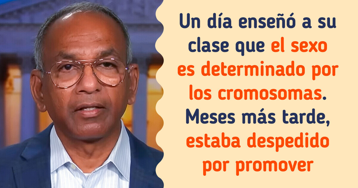 Profesor fríamente despedido porque a sus estudiantes les ofende la biología Profesor fríamente despedido porque a sus estudiantes les ofende la biología