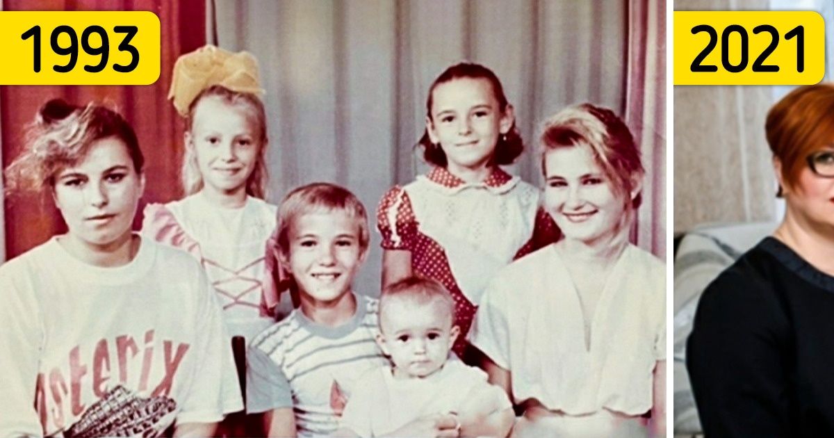 20 Fotos del pasado y el presente fusionadas en un solo collage 20 Fotos del pasado y el presente fusionadas en un solo collage