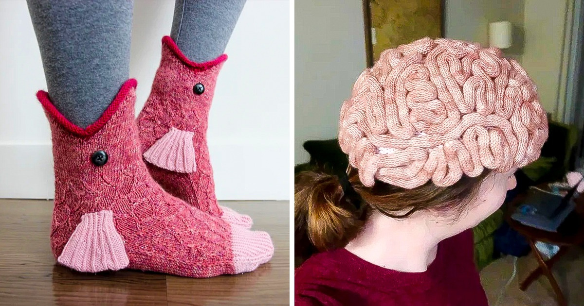 20+ Personas que presumieron sus habilidades tejiendo accesorios divertidos