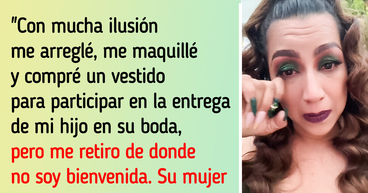Madre angustiada abandona la boda de su hijo por la impactante acción de su nuera