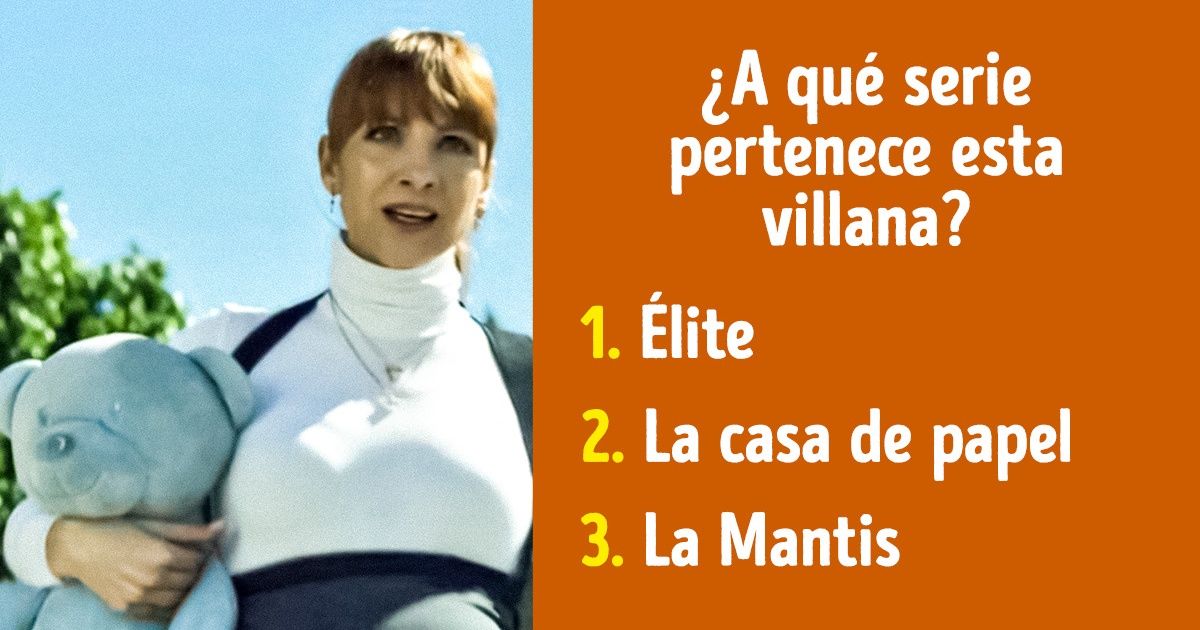 Test: 15 famosos villanos que pondrán a prueba cuánto sabes de series Test: 15 famosos villanos que pondrán a prueba cuánto sabes de series