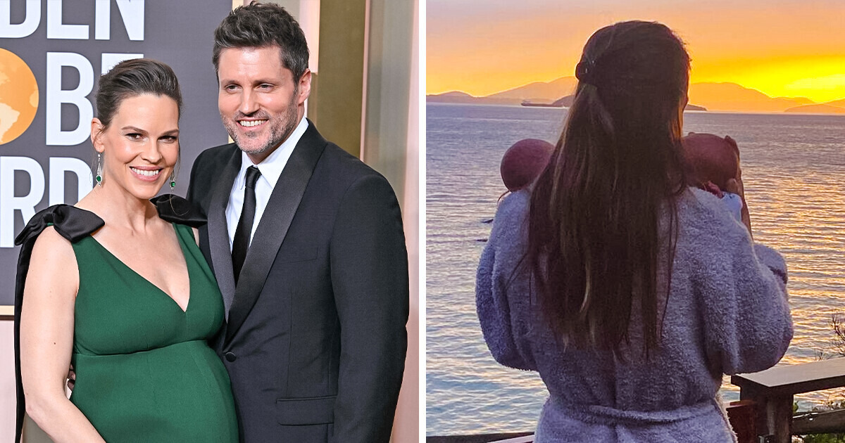 Hilary Swank presentó a sus gemelos y habló sobre su experiencia de convertirse en madre a los 48 años