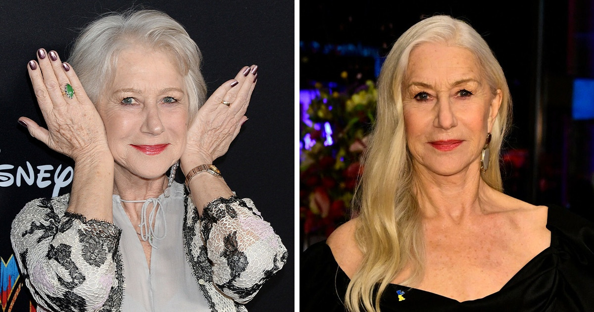 Helen Mirren, de 77 años, contraataca a la idea de que las mujeres mayores no deberían llevar el cabello largo Helen Mirren, de 77 años, contraataca a la idea de que las mujeres mayores no deberían llevar el cabello largo