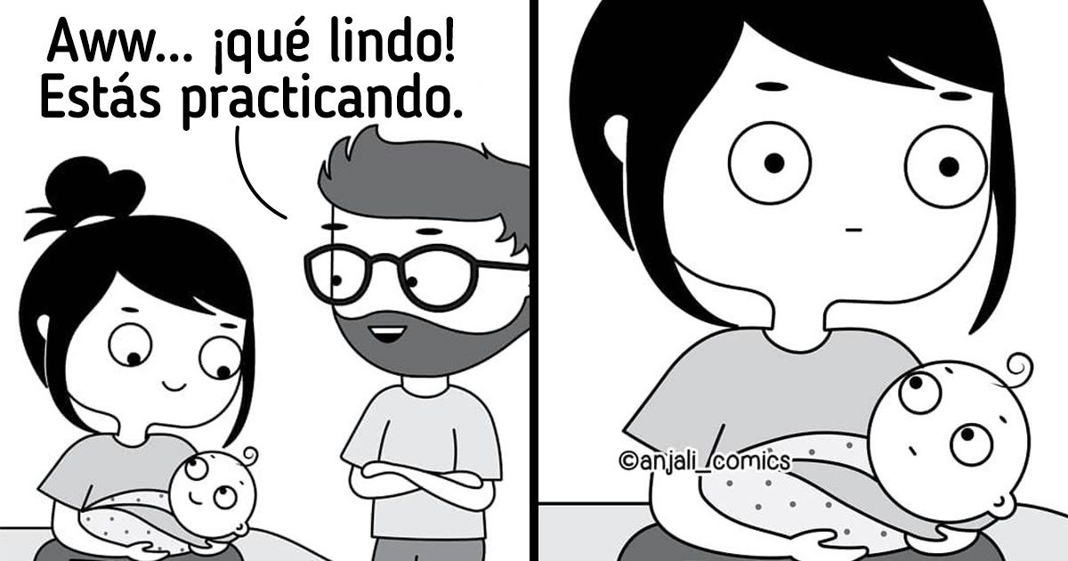 25 Cómics de una artista india que ilustran la vida en pareja
