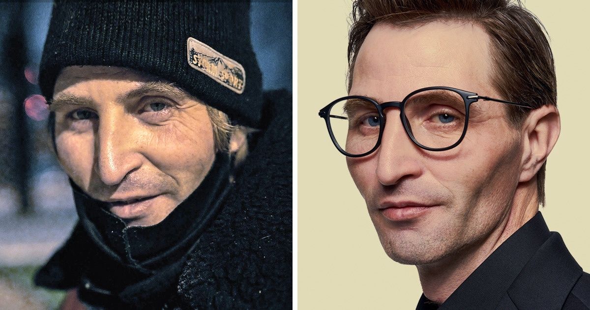 Proyecto fotográfico con un limpiador de calles que rompió el Internet y demostró lo relativo que es todo en el mundo