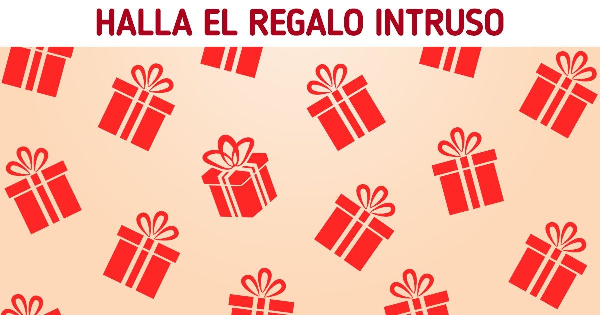 Reto: Qué tan rápido logras encontrar el dibujo diferente