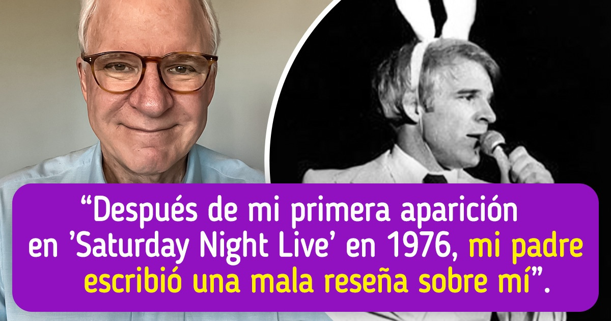 La historia de Steve Martin, el cómico que sacó carcajadas al mundo y que tenía como mayor crítico a su padre La historia de Steve Martin, el cómico que sacó carcajadas al mundo y que tenía como mayor crítico a su padre