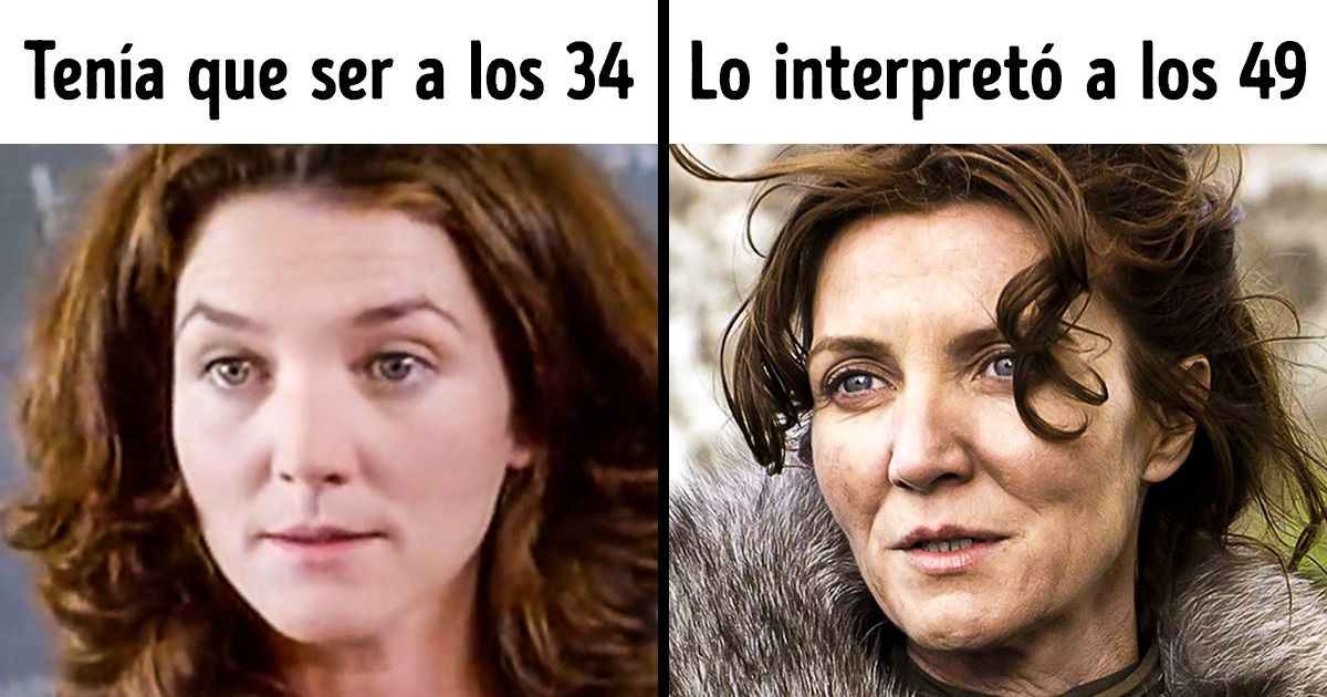Cómo se verían los actores si tuvieran la misma edad que sus personajes