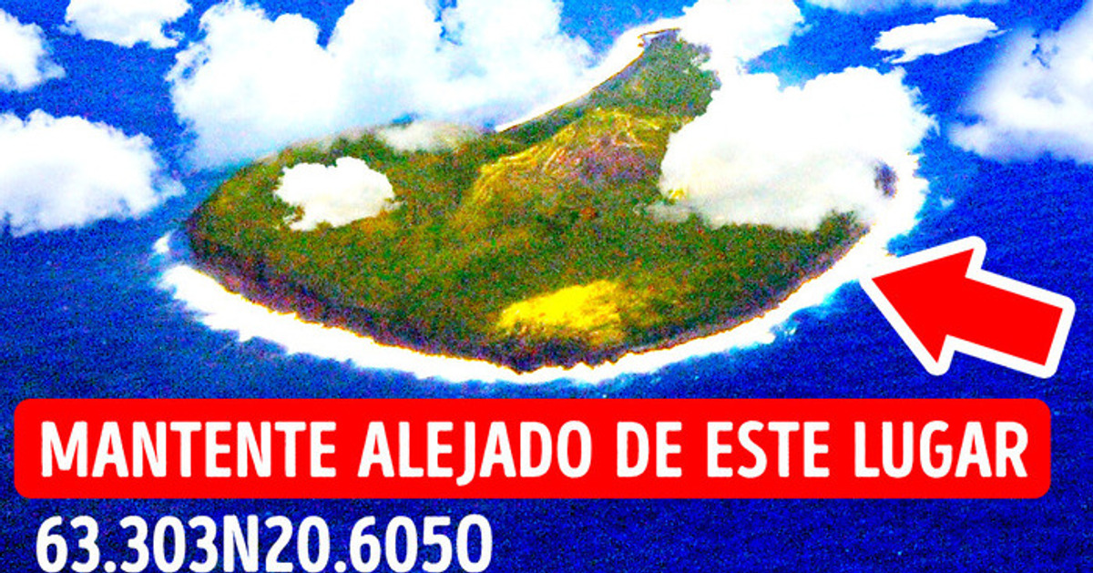 Una isla que no existía hasta 1963 apareció desde las profundidades del mar