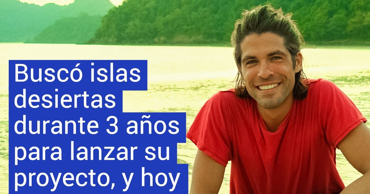 Un viajero creó una empresa para que otros vivan la experiencia de ser un náufrago (y nos contó los detalles de su historia) Un viajero creó una empresa para que otros vivan la experiencia de ser un náufrago (y nos contó los detalles de su historia)