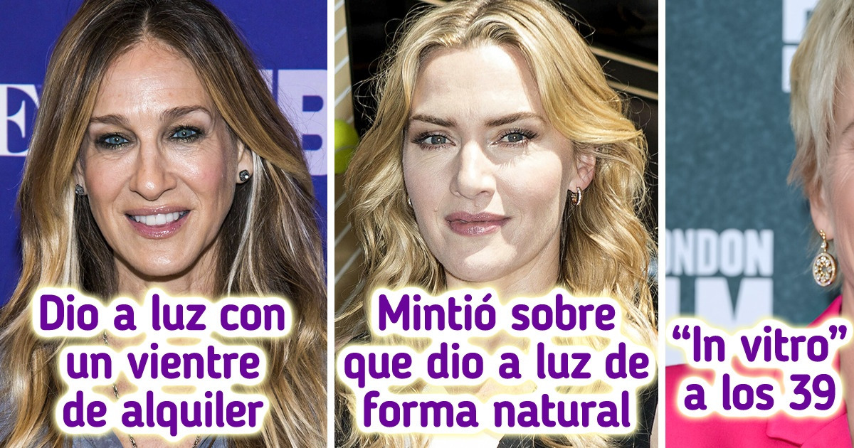 13 Famosas mujeres que pasaron por un calvario para experimentar la alegría de la maternidad 13 Famosas mujeres que pasaron por un calvario para experimentar la alegría de la maternidad