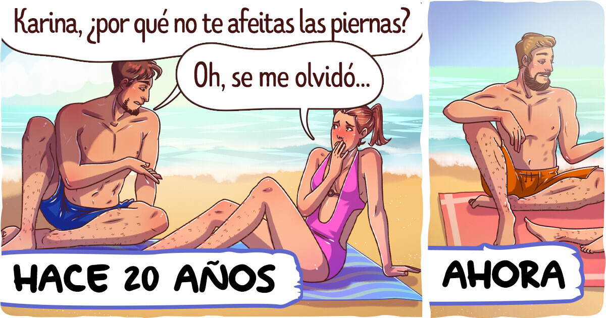 10+ Cosas que eran inaceptables en el pasado, pero que son bastante normales hoy en día