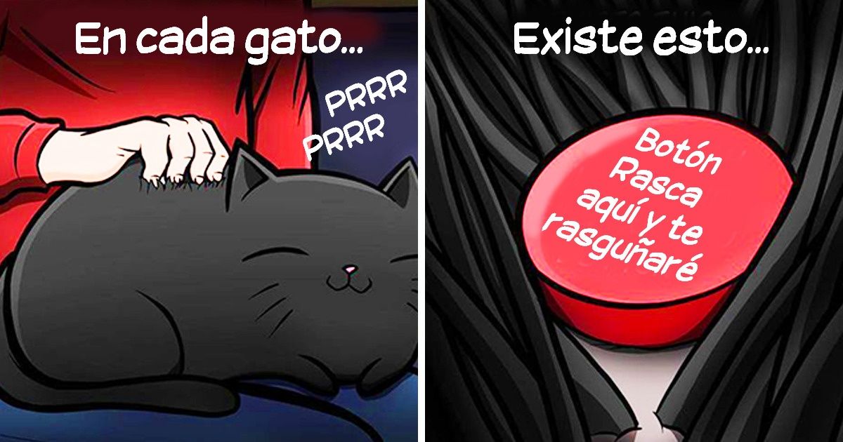 24 Cómics que muestran que tener un felino en casa es aceptar quién tiene el poder absoluto (y no somos nosotros)