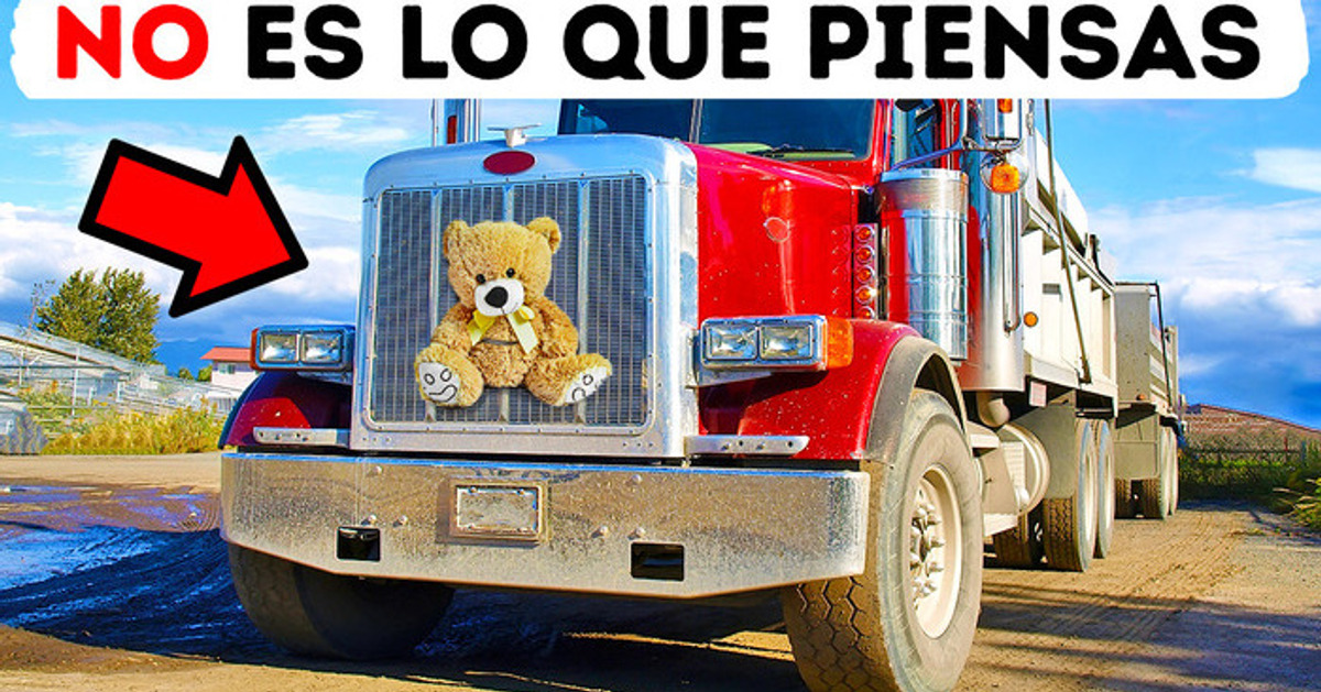 Si ves un juguete en un camión, esto es lo que significa