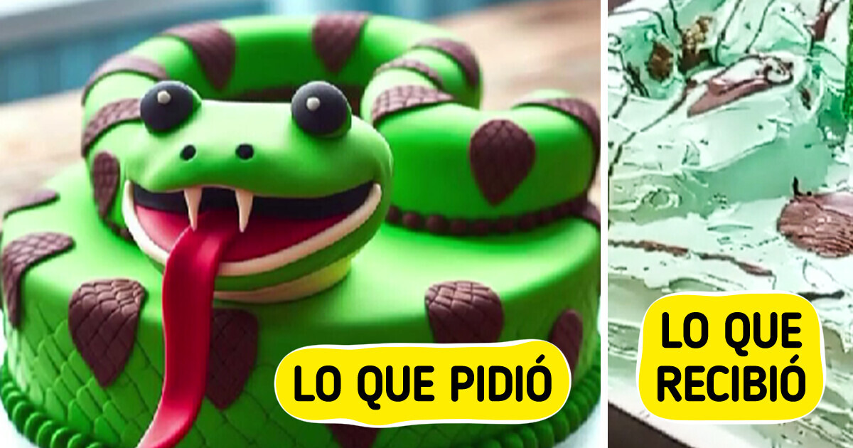 Encargó un pastel de cumpleaños con forma de un animal y el resultado fue catastrófico Encargó un pastel de cumpleaños con forma de un animal y el resultado fue catastrófico